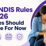 NDIS participant and support worker discussing new disability support changes in Australia for 2026